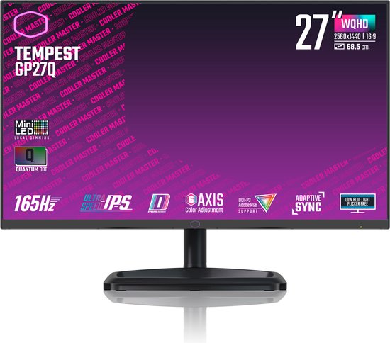 Refurbished Cooler Master Tempest GP27Q 27 Refurbished Cooler Master Tempest GP27Q 27
